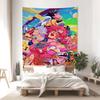 Anime JoJo Bizarre Adventure Retro Tapestry Art Printing Cheap Hippie Wall Hanging Wall Tapestries Mandala Art Home Decor