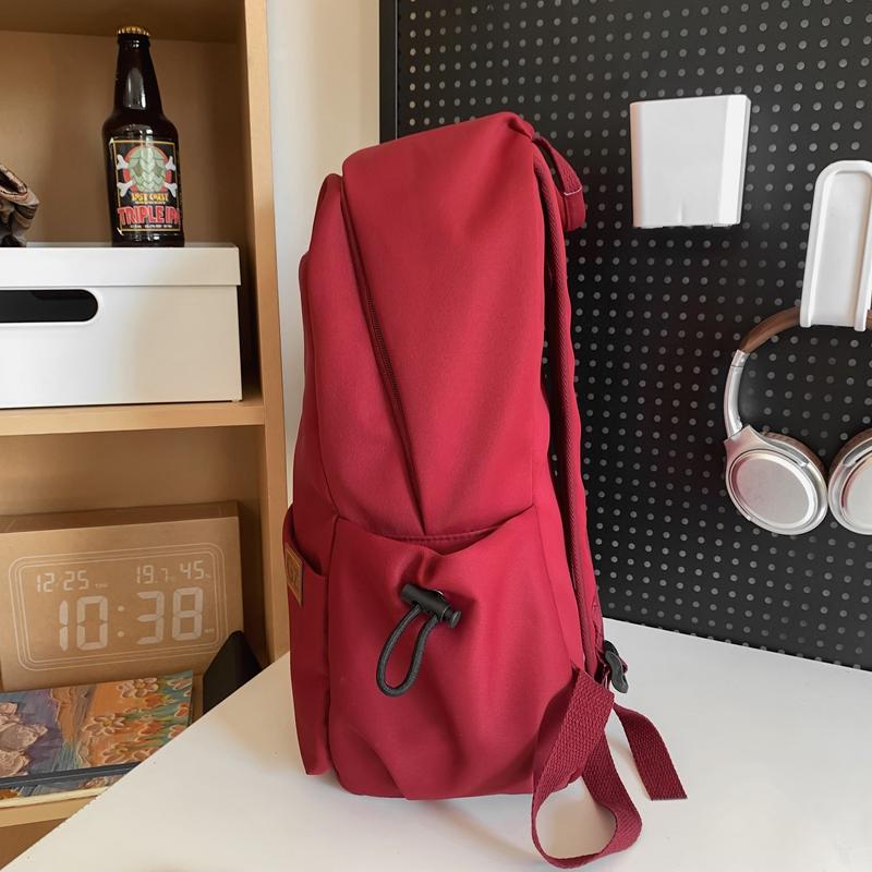 Studentenrucksack, Herren-Sportrucksack, einfarbig, Reiserucksack für Damen und Mädchen