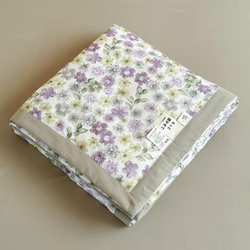 Wonderful Garden Oxygen Gauze Summer Quilt