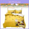 Digital Print Cartoon Duvet Cover Pillowcase Set Bedroom Bedding Gift