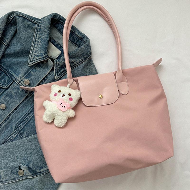 Nylon Handbags High Quality Sac Large Capacity Classic Tote Bag Women Folding Designer Casual Shoulder Bag