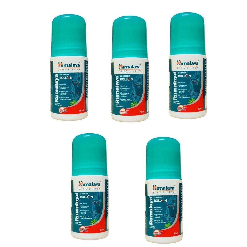 Himalaya Rumalaya Roll On FOR Sprains & strains Arthritic 60ml Each Exp 2028