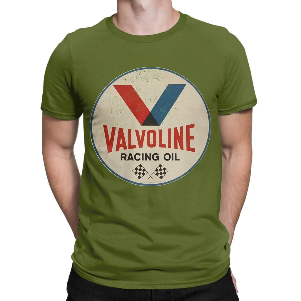 Valvoline Racing Sign Grafik 100% Baumwolle T-Shirt Valvoline T-Shirts Oberteile Für Unisex