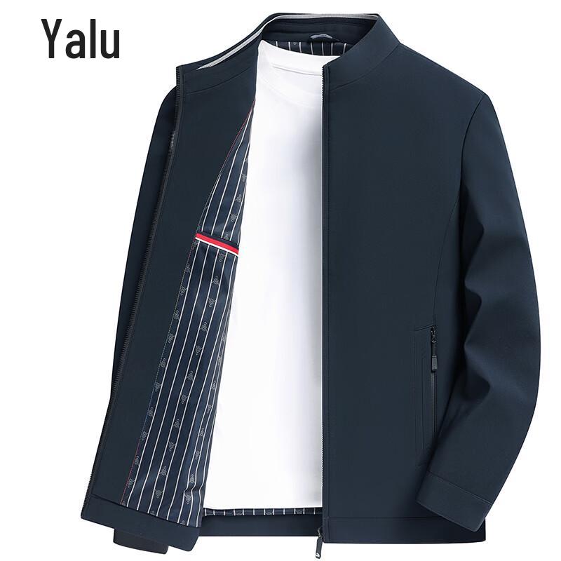 

Yalu Men s Stand-up Collar Business Casual Jacket L
