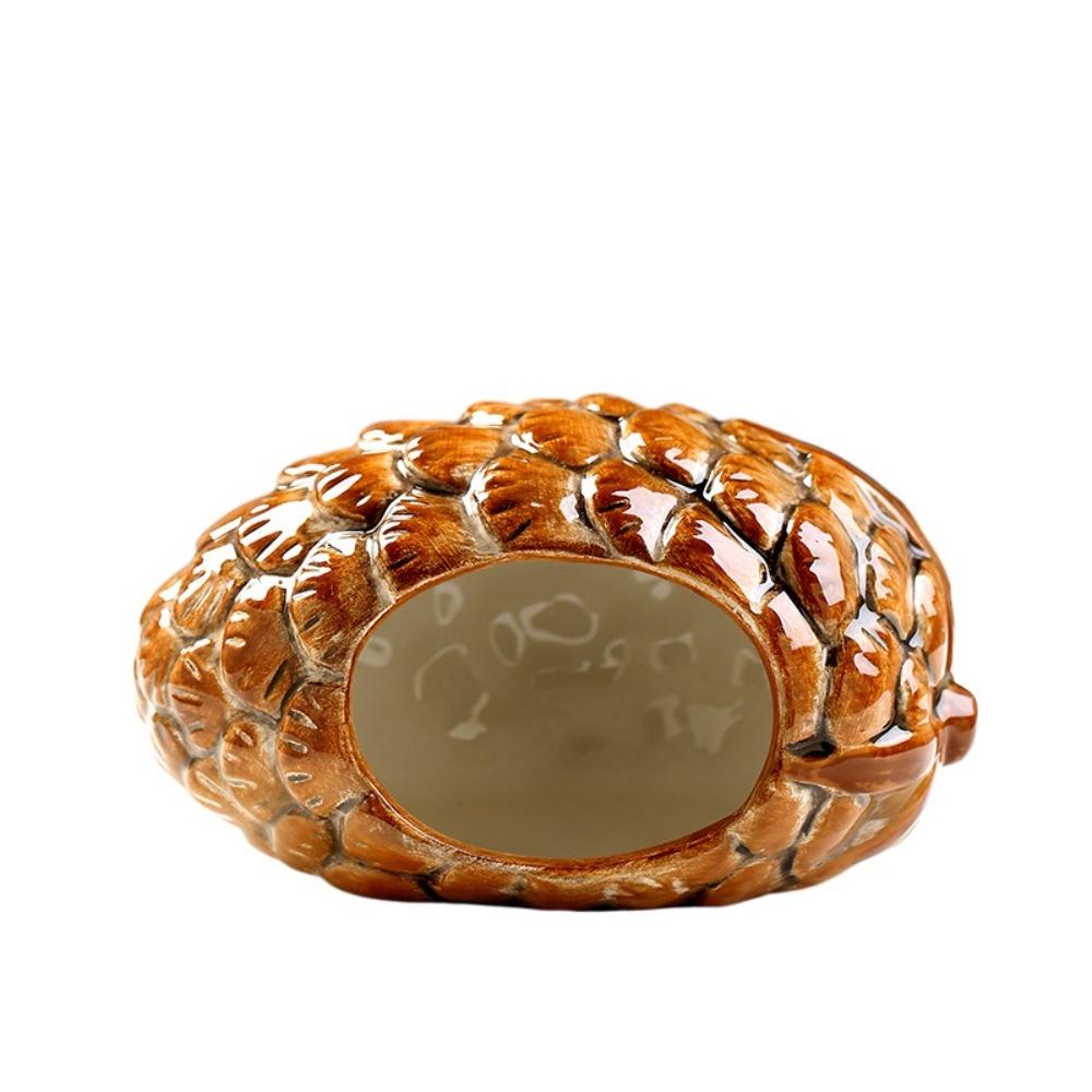 

Cooling Pet Hiding House Cute Hamster Bed Hamster Nest Small Animals Sleeping коричневый