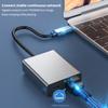 1000Mbps Type-C To Rj45 Internet Cable Plug And Play Usb To Ethernet Network Adapter Support Pd Charging For Mobile Phone/Tablet