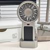 Portable Solar Charging Hand Fan 5 Speed Blower Handheld Fan Rechargeable Replacement For Camping Hiking Indoor Use