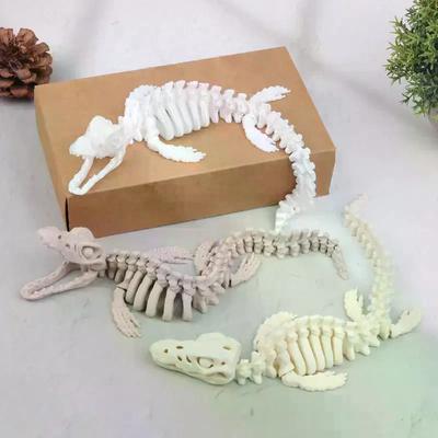 1 STÜCK Realistische Mosasaurus Skelett Replik Aquariendekoration Dinosaurierskelett Modell für Aquariumdekoration