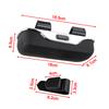 1PC Car Glasses Case Portable Sunglasses Holder Sun Visor Car Interior Decoration Anti-Scratch Eyeglasses Protection Box
