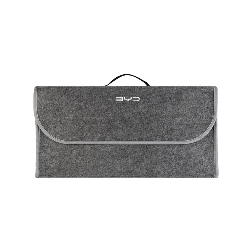 Car Organizer Trunk Leather Storage Bag Stowing Tidying Box For BYD Atto 3 Yuan F3 E6 F0 G3 I3 Plus Ea1 Song Max Tang Dmi 2din