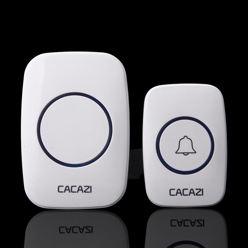 A10 Europäischer & Britischer Standard Drahtlose Intelligente Türklingel und Langreichweiten-Musikpager für ältere Menschen