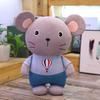 Creative Cute And Adorable Cat And Mouse Plush Toys Sweet Desktop Ornamentslittle Mouse With Big Face Cat Dolls Birthday