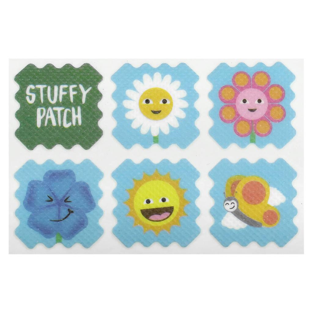 Nat Pet, Stuffy Patches, 24 Pack
