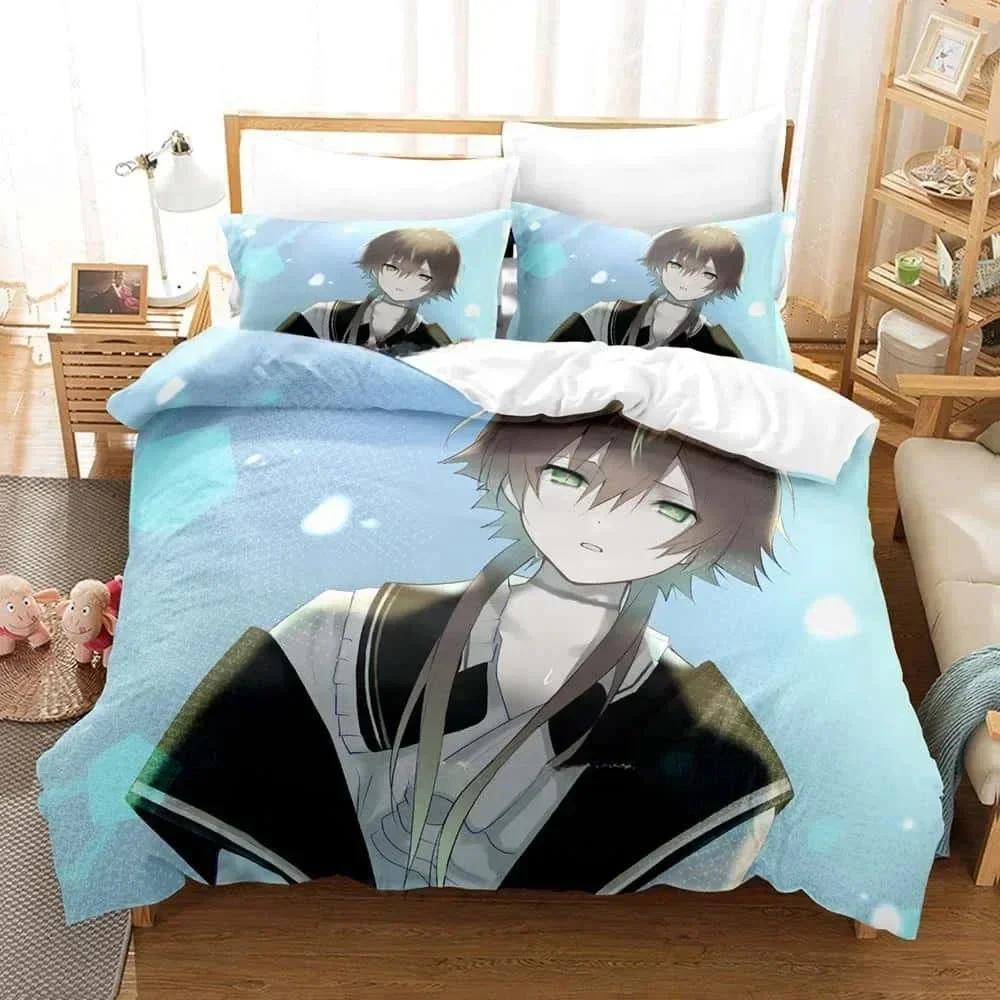 Neues 3D-Druck Anime Olympia Soiree Bettwäscheset Einzelbett Twin Full Queen King Size Bettset Erwachsene Kind Schlafzimmer Bettdeckenbezug Sets
