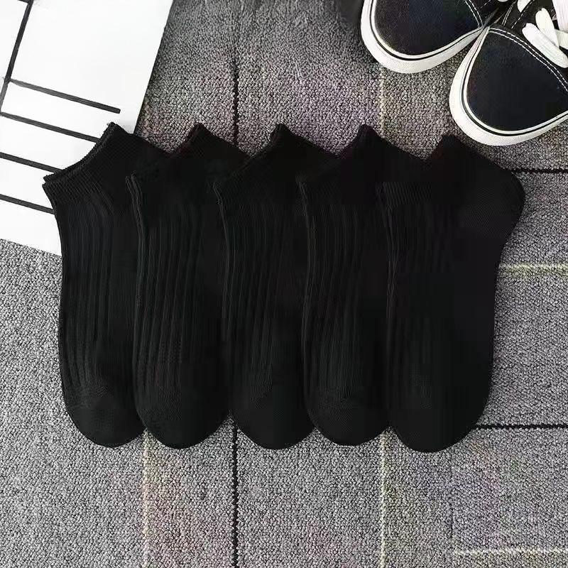 Ladies Summer Thin Simple All Can Not Afford Ball Shallow Mouth Sports Short Tube Cotton Socks