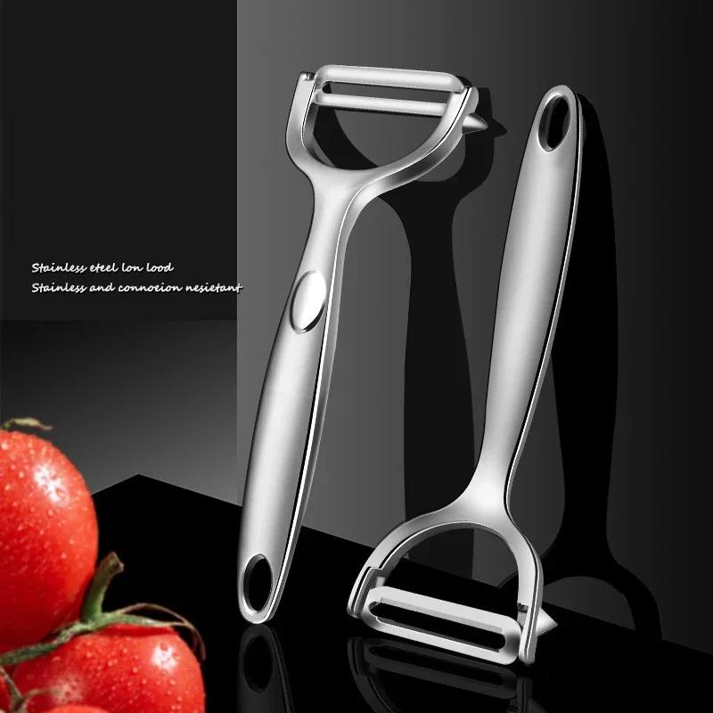 Edelstahl Gemüse Obst Schäler Schaber Legierung Kartoffel Karotten Schäler Hobel Küchen Kochwerkzeuge Zubehör Schalenkratzer