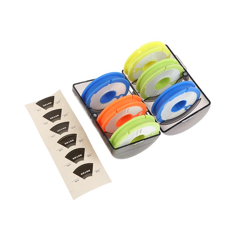 

Rainbow Fishing Main Line Box Winding Board 4-16 Axis Silicone Coil Tackle Box Portable Fishing Accessories Tool Supplies 2