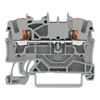 2-wire Feed-through Terminal Block, with Pushbuttons, 2.5 Mm2, with Measuring Hole