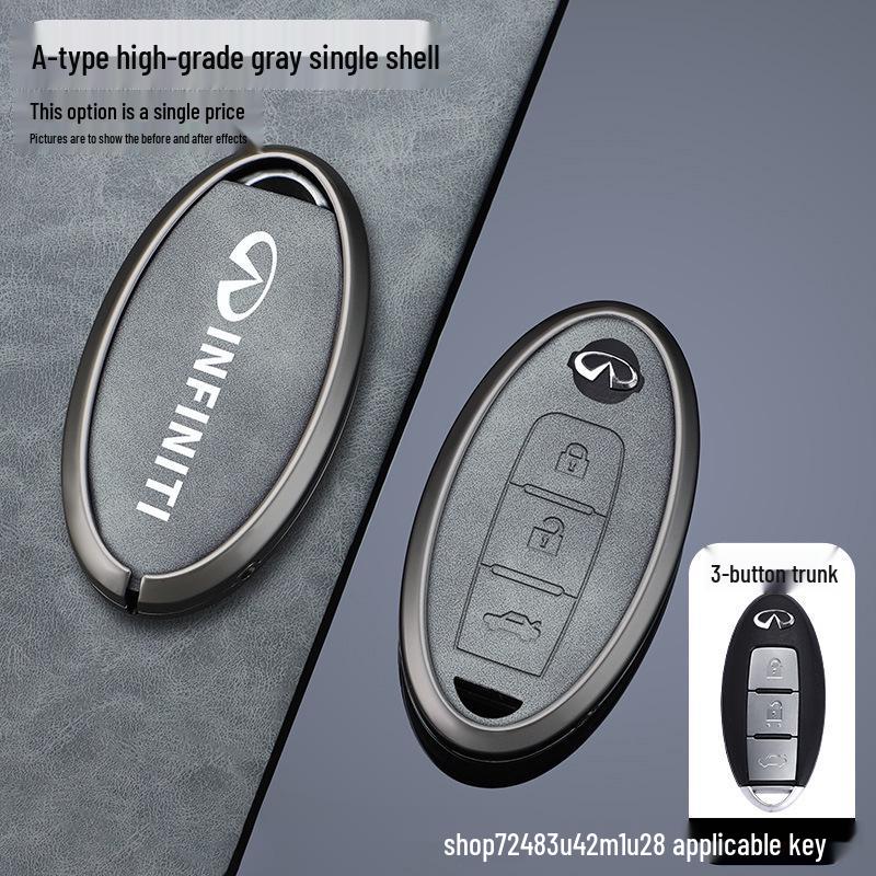 Infiniti Key Case: Full Wrap for Q50L, QX50, Q70L, G25, and FX35