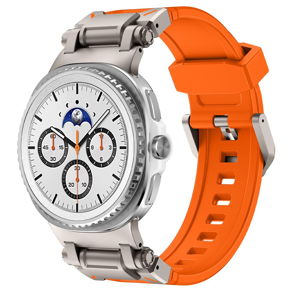 Silicone Strap for Samsung Galaxy Watch 8 Classic Band 46mm 44mm 40mm Sport Bracelet for Samsung Galaxy Watch Ultra 2025 2024
