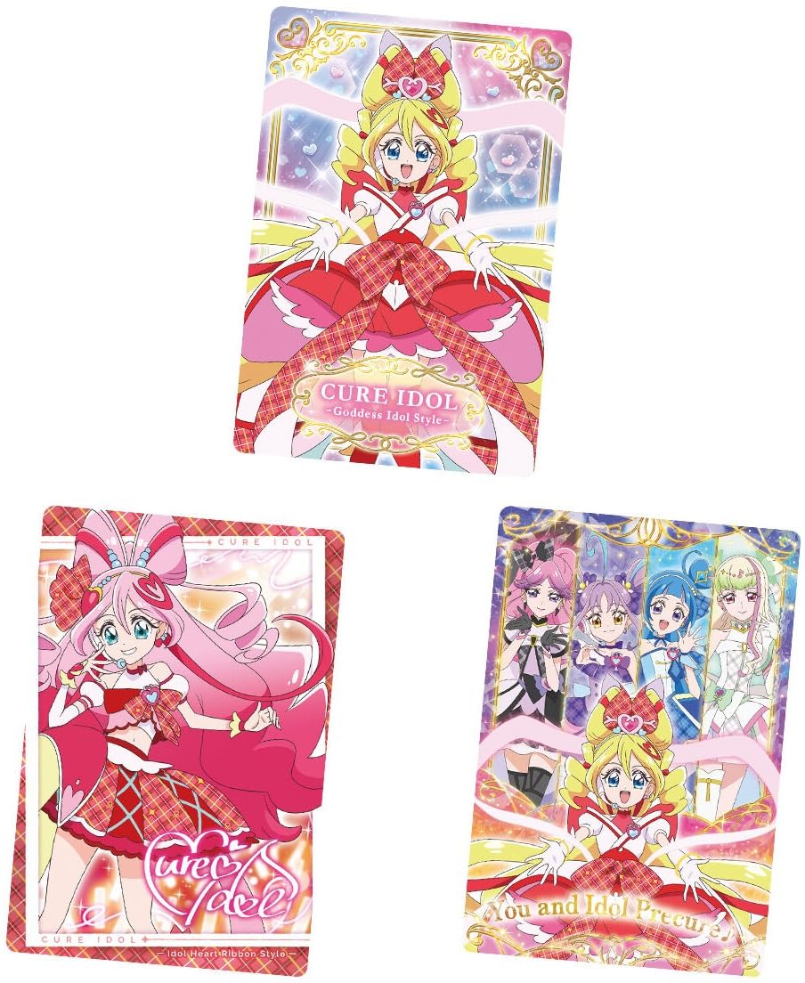 

Ты и А Сверкающее Живое Шоу для Сверкающей Карты Gummy Box PreCure! Киноидолы! Ты! 20 штук (Конфеты-игрушки)