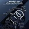 Vacuum Car Phone Holder 360° Rotation Magnetic Suction Cup Foldable GPS Stand Bracket For Magsafe iPhone1614 13 12 Pro Max Mount