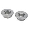 2PCS Wheel Axle Nuts 581200 32mm M24x1.5mm Steel Hub Driveshaft Spindle Nut Replacement for KNOTT