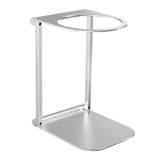 Portable Coffee Filter Rack Stand Foldable Drip Filter Holder Adjustable Height Brewing Stand for Travel Camping