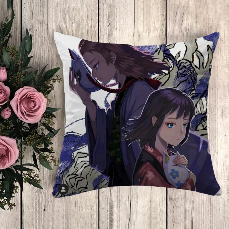 

Подушка Клинок Рассекающий Демонов Декоративные Подушки для Дивана Наволочка Декор Чехол для Подушки x Украшение для Автомобиля Наволочки Осень 66x66cm