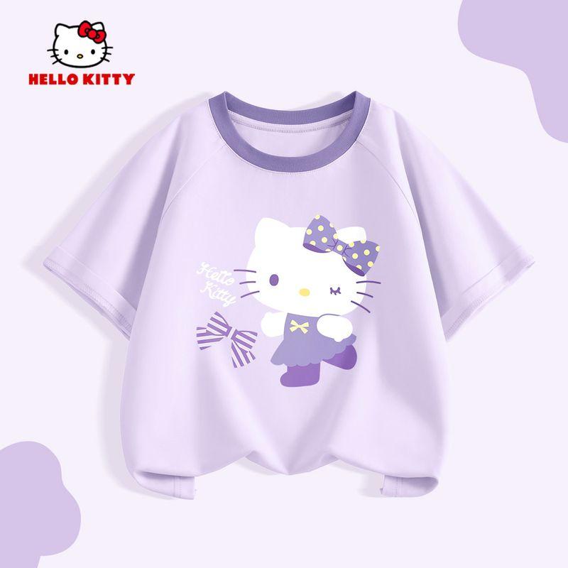 Traje de Verano Melody Girl 2025 Nueva Llegada Estilo Occidental Ropa de Verano para Niños Conjunto de Dos Piezas Pantalones Cortos de Manga Corta Tendencia