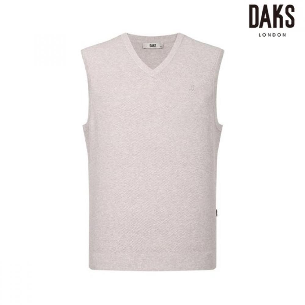DakS Men S viScoSe Blend Solid veSt dmp1Swve101i1 Grey/95