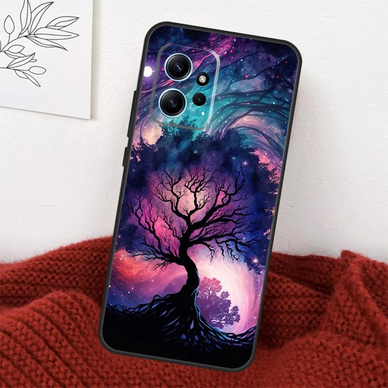 Capa Árvore da Vida Galáxia Espacial Estrelas Para Xiaomi Redmi Note 14 13 12 11 10 15 Pro Plus Capa Para Redmi 15 15C 10C 12C 13C 14C
