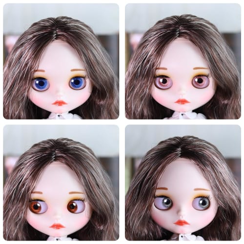 ICY Fortune Days BJD Doll, Movable Body, Matte Skin, Customization Practice, Hinamatsuri Gift, 4 Pupil Colors + Hand-Painted Makeup + 19 Improved Join