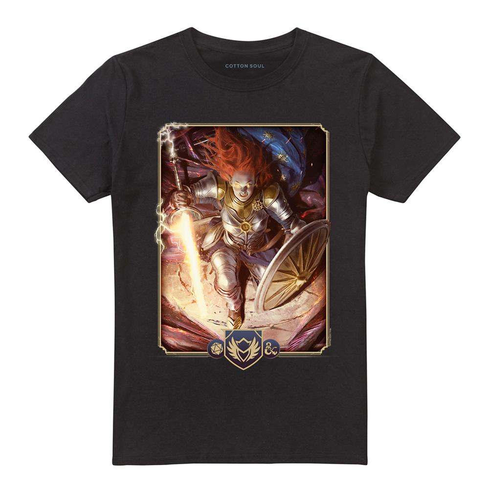 Dungeons & Dragons Unisex Adult 2024 Paladin Key Art T-Shirt