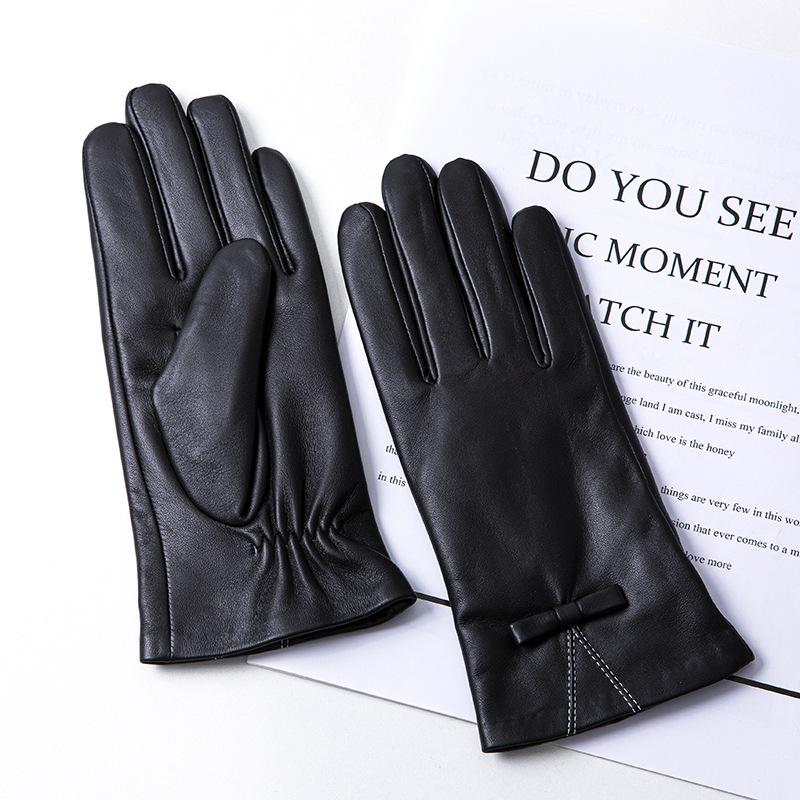 

Аксессуары для одежды Перчатки из овчины с флисом и утолщением Теплые и ветрозащитные для вождения и езды на велосипеде Женские перчатки с сенсорным экраном XL Size