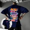 Dandadan Mysterious Eye Collage Vintage Washed Oversized Anime Streetwear T-Shirt  Women And Men T-Shirt