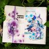 10 Pcs Flower Fairy Theme PET Shell Bare Hand Ledger Angel Figure Decorative Paper Stickers Scrapbooking Accessories