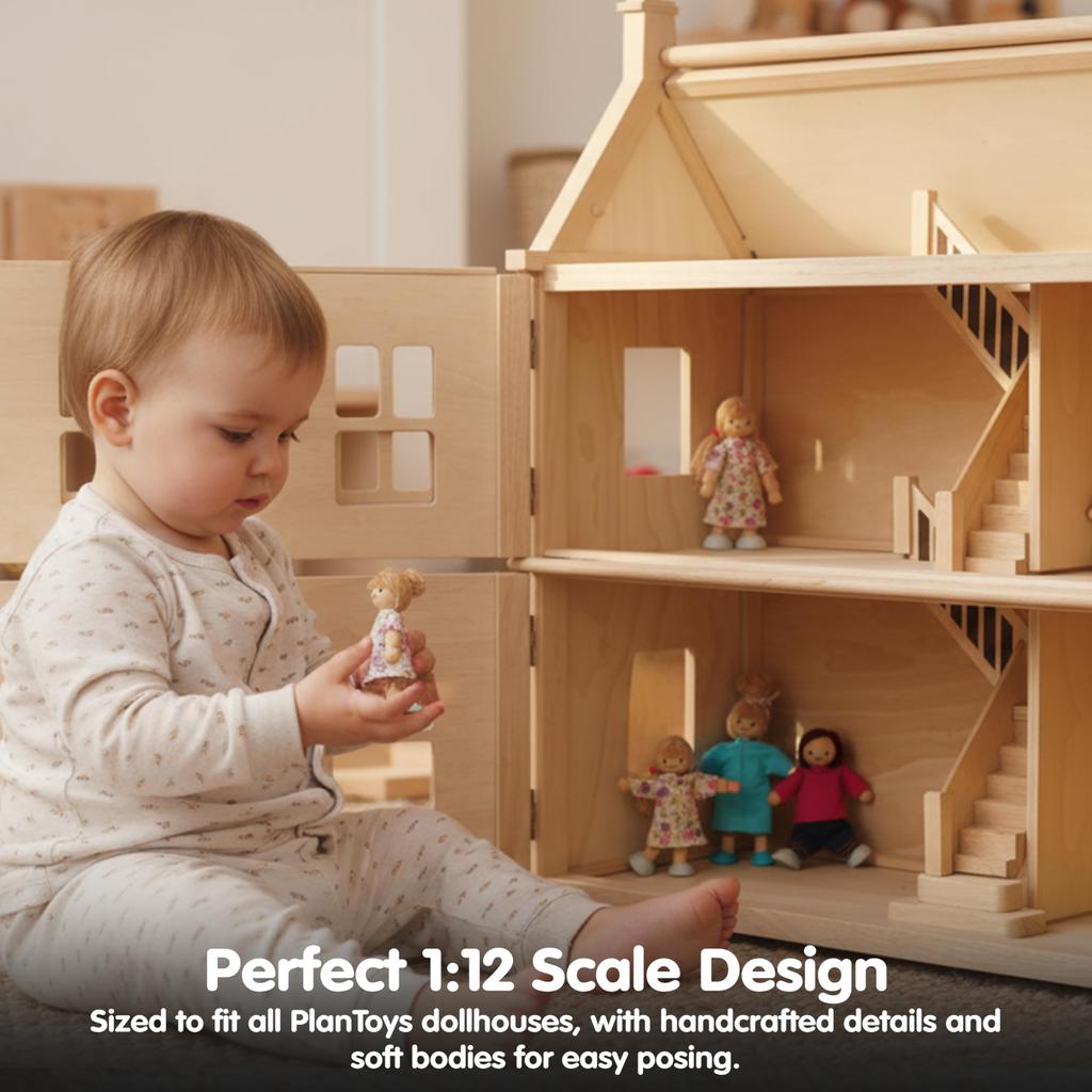 PLANTOYS JAPAN PLANTOYS 7142 Modern Doll Family