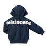 MIKI HOUSE Back Logo Long Solid Boys and Web Exclusive Hoodie, Sleeve, Color, Backpack, Girls, Baby, Kids, Children's Clothing, Kindergarten, School,