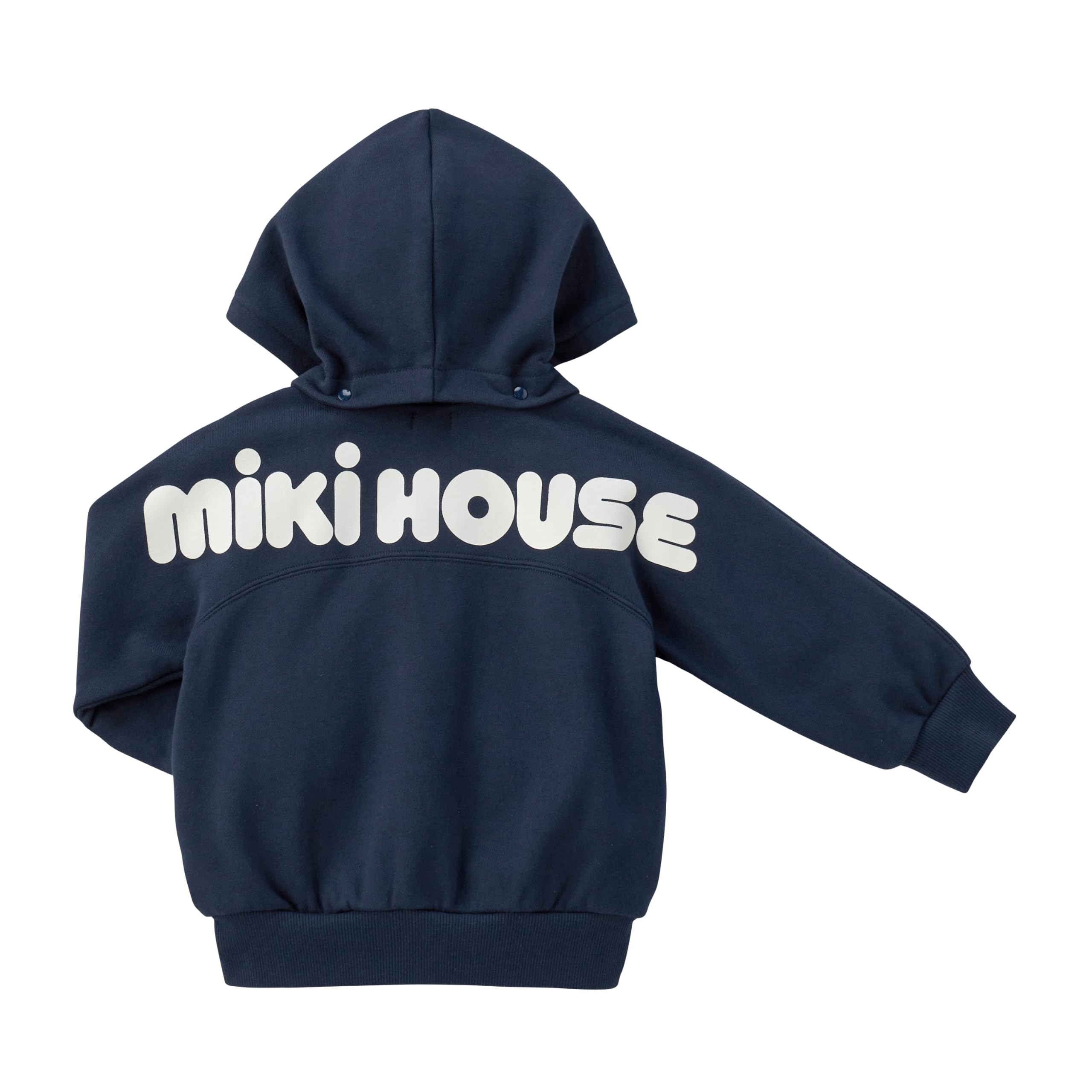 

MIKI HOUSE Back Logo Long Solid Boys and Web Exclusive Hoodie, Sleeve, Color, Backpack, Girls, Baby, Kids, Children s Clothing, Kindergarten, School,