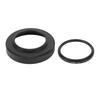 46mm Lens Hood Set LH HN40 Lens Hood Shade with HD UV Filter and Lens Cap for Z DX 16 to 50mm F 3.5 to 6.3 VR Lens