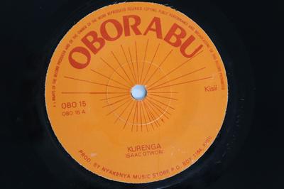 7inch Record ISAAC OTWORI / KERAGE SUCCESS - Kurenga / Egesirani OBO15 OBORABU Kenya World Music Used
