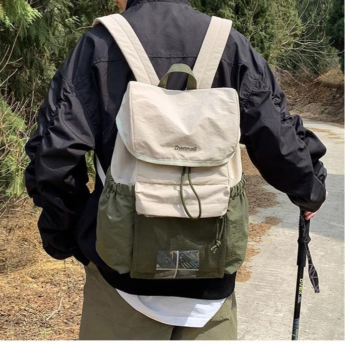Schoolbag Wholesale Outdoor Fashion Backpack Lightweight Junior High School Student Schoolbag Sports 1011 New Casual Versatile Backpack Women