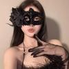 Diamond Decorated Masquerade Mask Flower Design Feather Mask Venetian Mask  Christmas Celebration