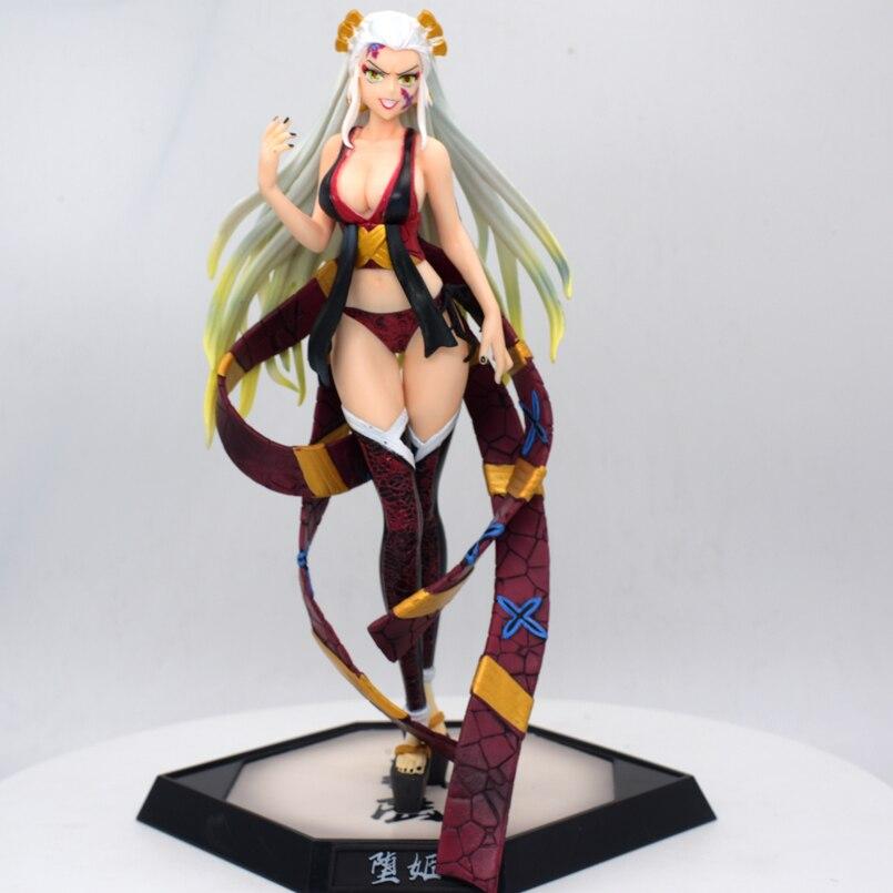 32cm Demon Slayer Kisatsutai Anime Figure Kokushibo Tsugikuni Yoriichi Daki Giyuutarou Action Figure Collection Model Doll Toy