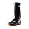 High tube camouflage rain shoes men's non-slip medium tube rain boots black velvet rubber shoes kitchen work water shoe cover shoes
