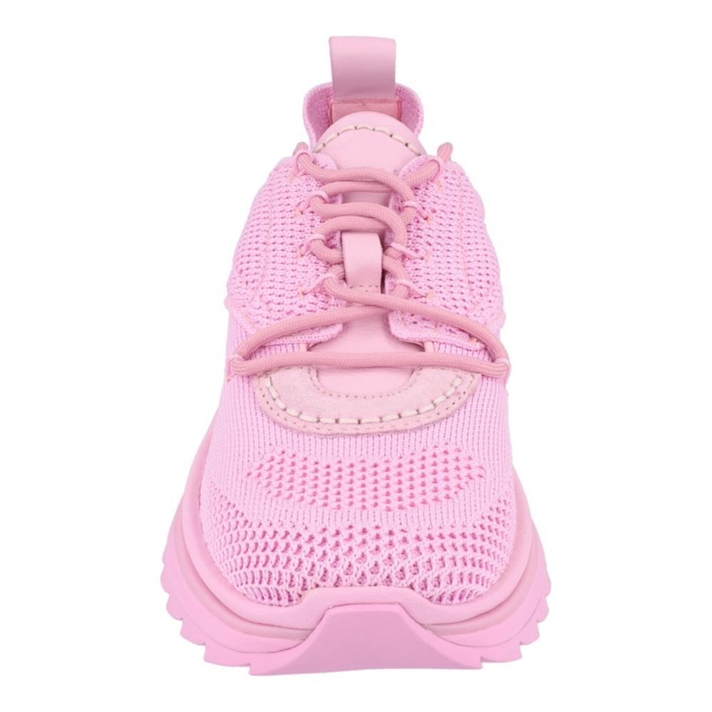 Salvatore Ferragamo Nima Knit Sneakers Pink