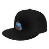 Fashion Vic Holding Christmas Present Flat Brim Sun Hat  Street Skateboarding Womens Cap