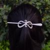 1pc Vintage Silver Snake Intricate Hairpin Gothic Serpent Design Edgy Bohemian Style Unique Statement Hair Accessory Personality