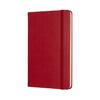 Moleskine Notebook Classic Notebook Hardcover Lined Medium Size Scarlet Red QP050F2